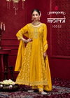 Morni By Rangoon Russian Jacquard Anarkali Kurtis Set Orders In India